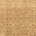 Square Machine Washable Persian Brown Traditional Rug, wshtr4122brn