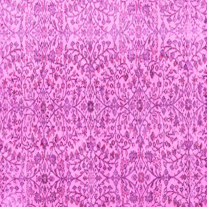 Square Persian Pink Traditional Rug, tr4122pnk