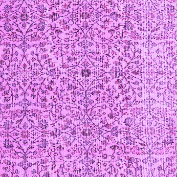 Machine Washable Persian Purple Traditional Area Rugs, wshtr4122pur