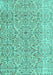 Persian Turquoise Traditional Rug, tr4122turq