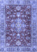 Persian Blue Traditional Rug, tr4124blu