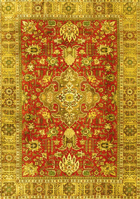 Persian Yellow Traditional Rug, tr4124yw