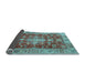 Sideview of Persian Light Blue Traditional Rug, tr4124lblu