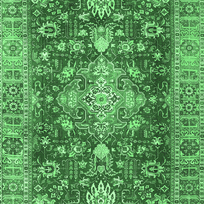 Persian Emerald Green Traditional Rug, tr4124emgrn