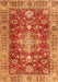 Persian Orange Traditional Rug, tr4124org