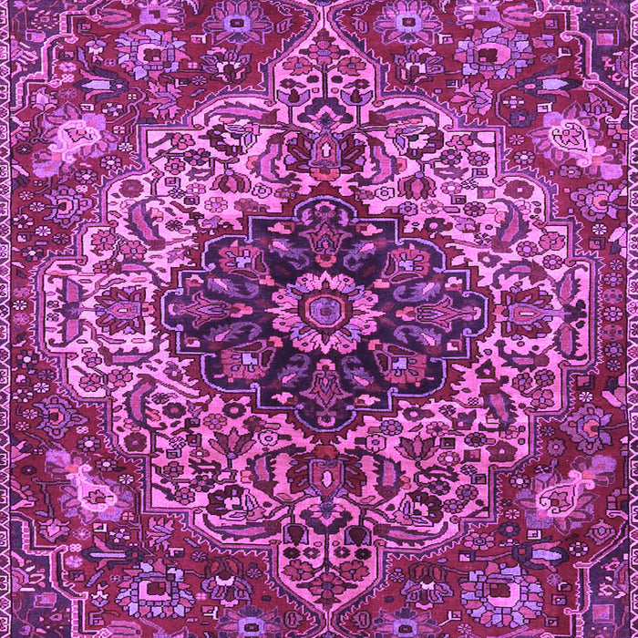 Medallion Purple Traditional Rug, tr4125pur