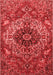 Medallion Red Traditional Area Rugs