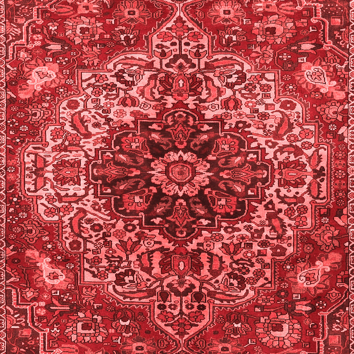 Medallion Red Traditional Area Rugs