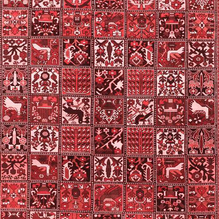 Machine Washable Persian Red Traditional Rug, wshtr4126red