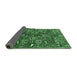 Sideview of Persian Emerald Green Traditional Rug, tr4126emgrn