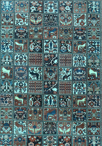 Persian Light Blue Traditional Rug, tr4126lblu