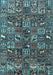 Persian Light Blue Traditional Rug, tr4126lblu