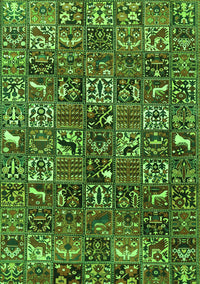 Persian Green Traditional Rug, tr4126grn