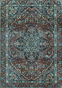 Persian Light Blue Traditional Rug, tr4128lblu