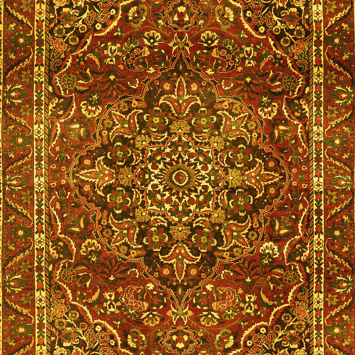 Persian Yellow Traditional Rug, tr4128yw