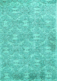 Persian Turquoise Traditional Rug, tr4129turq