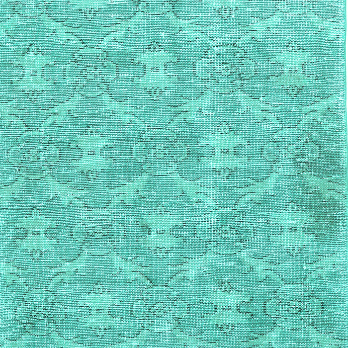 Machine Washable Persian Turquoise Traditional Area Rugs, wshtr4129turq