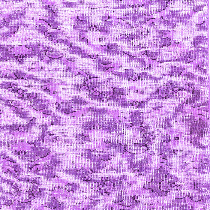 Machine Washable Persian Purple Traditional Area Rugs, wshtr4129pur