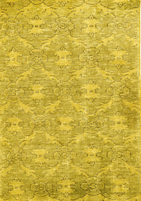 Persian Yellow Traditional Rug, tr4129yw