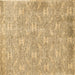 Square Persian Brown Traditional Rug, tr4129brn