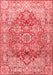 Persian Red Traditional Area Rugs