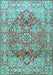 Persian Light Blue Traditional Rug, tr412lblu