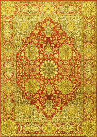 Persian Yellow Traditional Rug, tr412yw