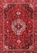 Medallion Red Traditional Area Rugs