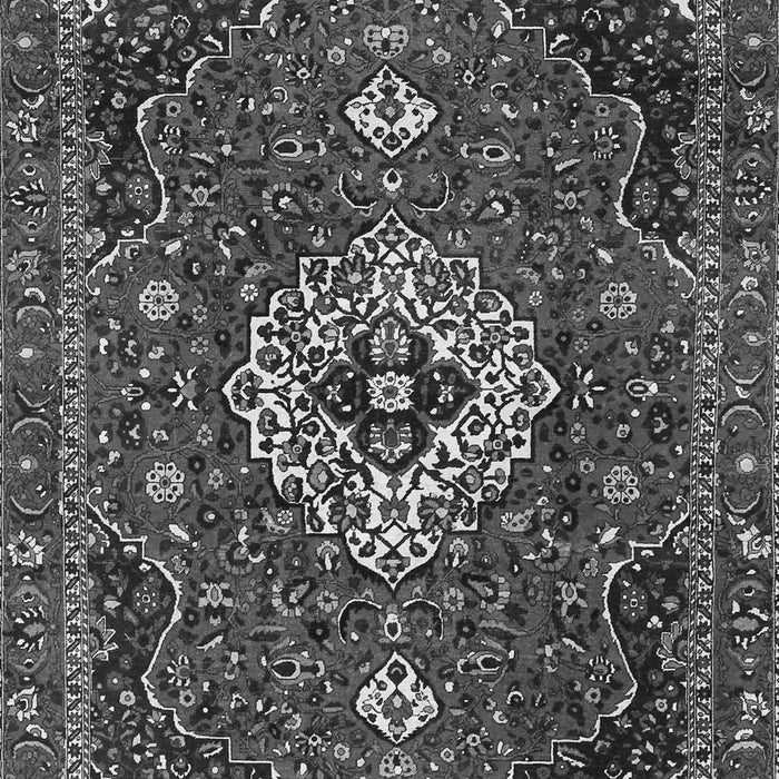 Medallion Gray Traditional Rug, tr4130gry