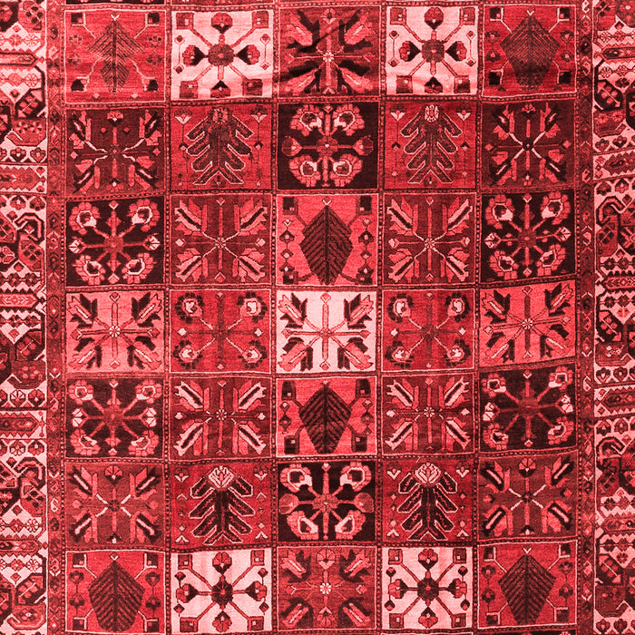 Machine Washable Persian Red Traditional Rug, wshtr4131red