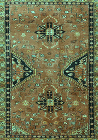 Persian Turquoise Traditional Rug, tr4132turq