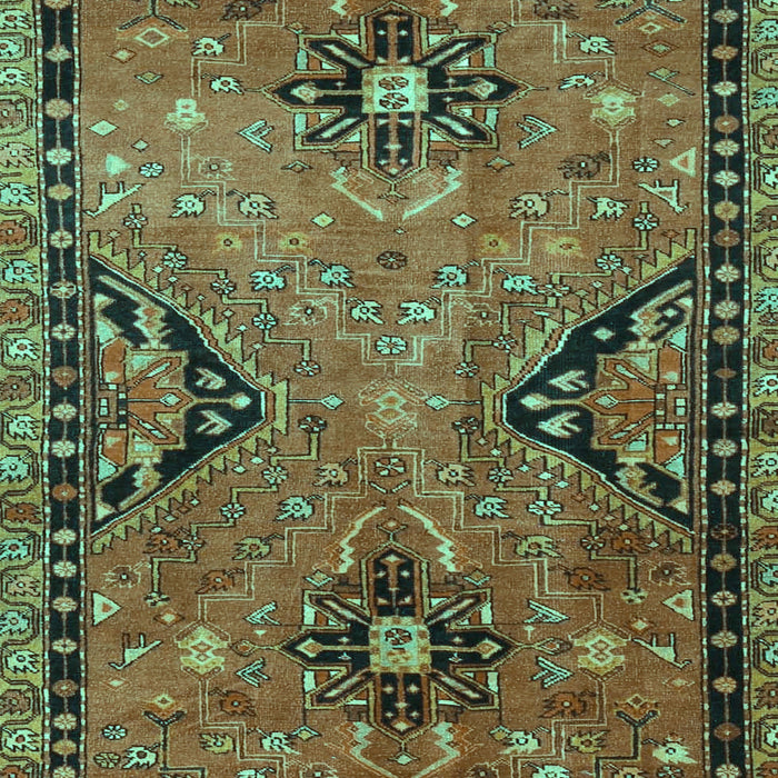 Persian Turquoise Traditional Rug, tr4132turq