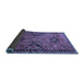 Sideview of Persian Blue Traditional Rug, tr4132blu