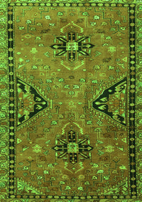 Persian Green Traditional Rug, tr4132grn