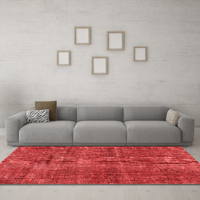 Traditional Red Washable Rugs