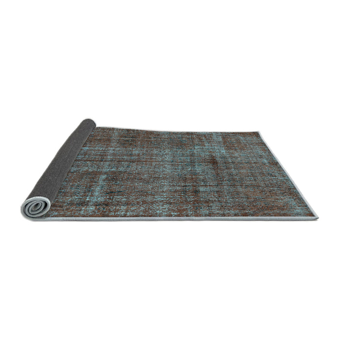 Sideview of Persian Light Blue Traditional Rug, tr4133lblu