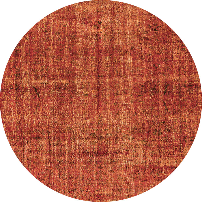 Machine Washable Persian Orange Traditional Area Rugs, wshtr4133org