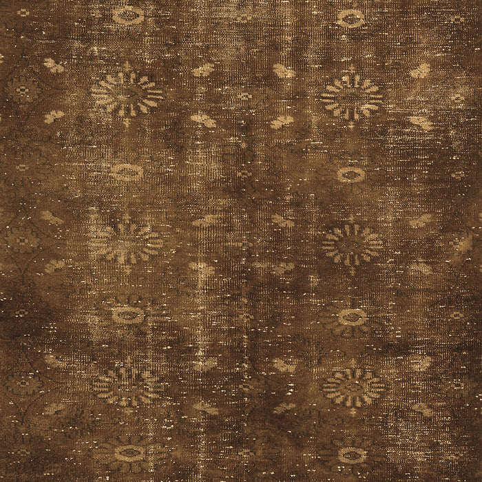 Machine Washable Persian Brown Traditional Rug, wshtr4134brn