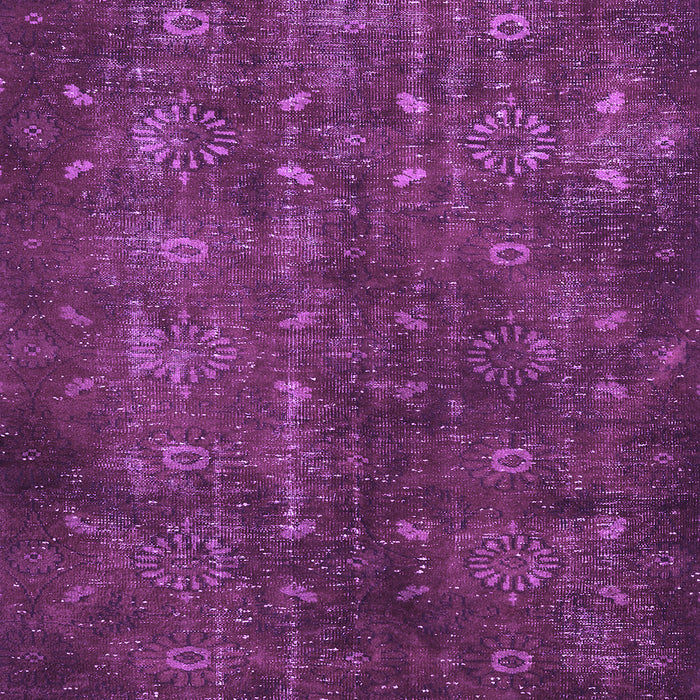 Machine Washable Persian Purple Traditional Area Rugs, wshtr4134pur