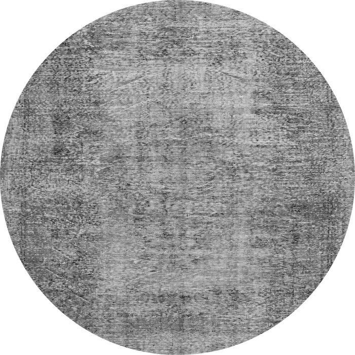 Square Persian Gray Traditional Rug, tr4136gry