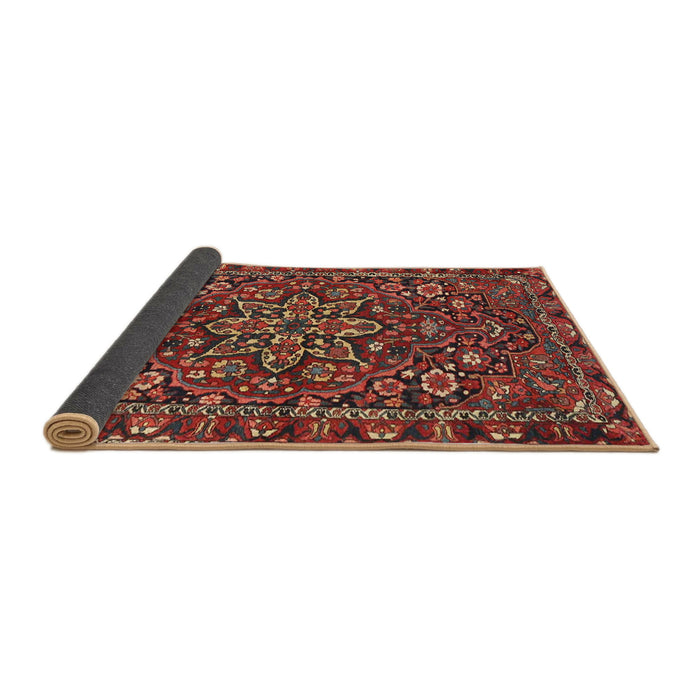Sideview of Traditional Red Persian Rug, tr4137