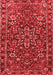 Persian Red Traditional Area Rugs