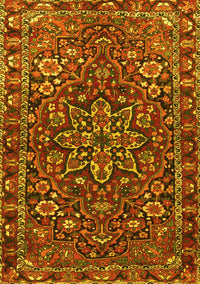 Persian Yellow Traditional Rug, tr4137yw