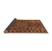 Sideview of Persian Brown Traditional Rug, tr4137brn