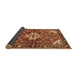 Sideview of Persian Brown Traditional Rug, tr4138brn