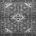 Serging Thickness of Persian Gray Traditional Rug, tr4138gry