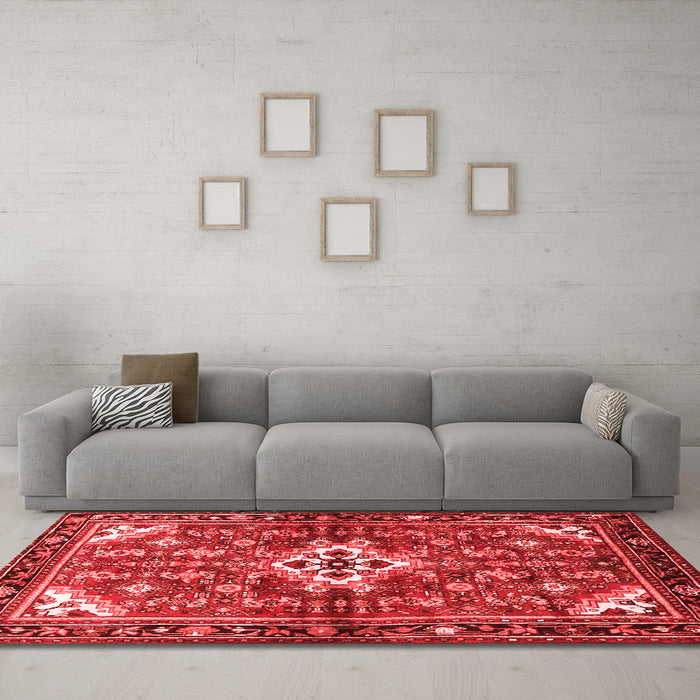 Traditional Red Washable Rugs