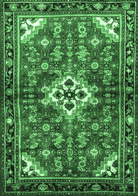 Persian Emerald Green Traditional Rug, tr4138emgrn