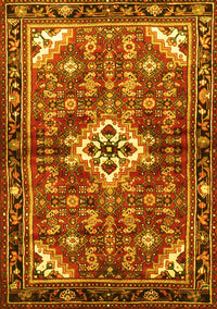 Persian Yellow Traditional Rug, tr4138yw