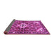 Sideview of Persian Purple Traditional Rug, tr4138pur
